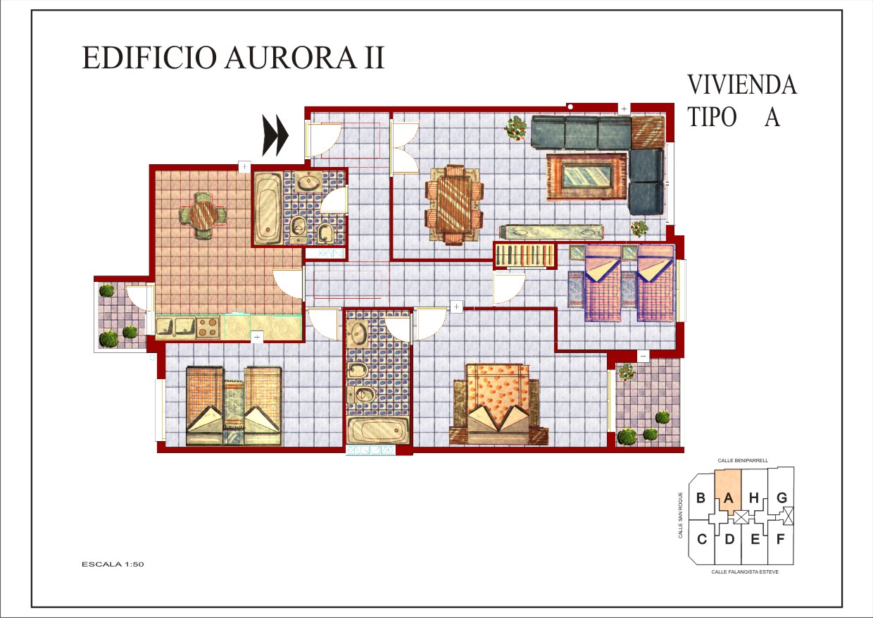 Ejemplo Pintura sobre dwg Año 1997